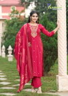 Aarohi By Karissa Viscose Roman Bulk Kurti With Bottom Dupatta Orders In India
